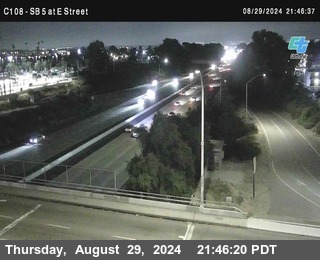 SB 5 at E St. (On Ramp)