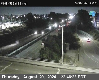 SB 5 at E St. (On Ramp)