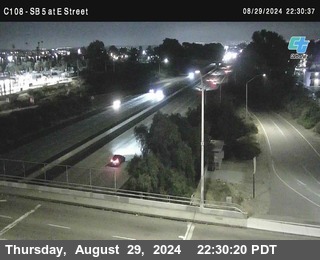 SB 5 at E St. (On Ramp)