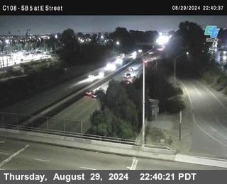 SB 5 at E St. (On Ramp)