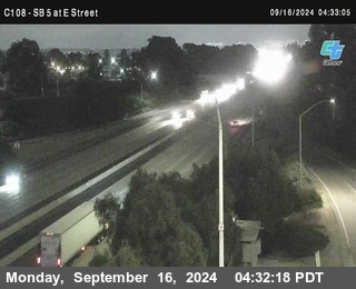 SB 5 at E St. (On Ramp)