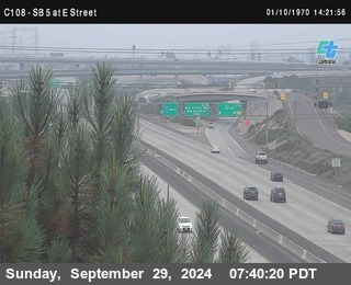 SB 5 at E St. (On Ramp)