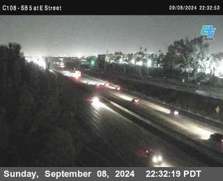 SB 5 at E St. (On Ramp)