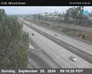 SB 5 at E St. (On Ramp)