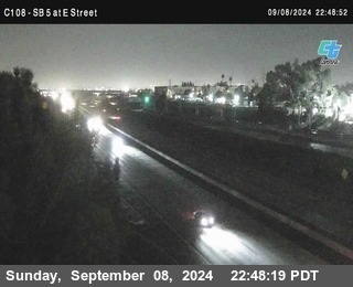 SB 5 at E St. (On Ramp)