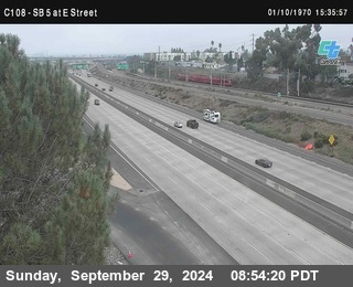 SB 5 at E St. (On Ramp)