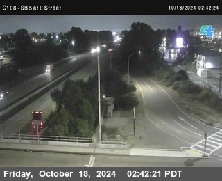 SB 5 at E St. (On Ramp)