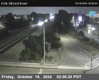 SB 5 at E St. (On Ramp)