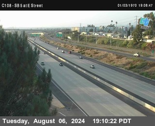 SB 5 at E St. (On Ramp)