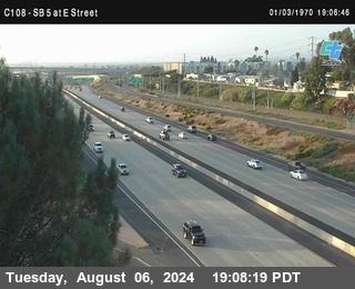 SB 5 at E St. (On Ramp)