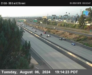 SB 5 at E St. (On Ramp)