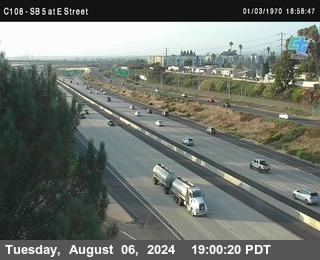 SB 5 at E St. (On Ramp)