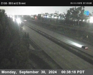 SB 5 at E St. (On Ramp)