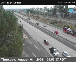 SB 5 at E St. (On Ramp)