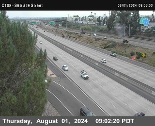 SB 5 at E St. (On Ramp)