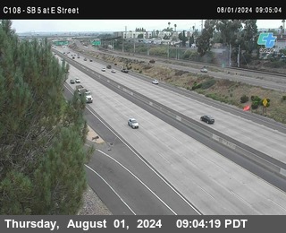 SB 5 at E St. (On Ramp)