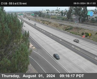 SB 5 at E St. (On Ramp)