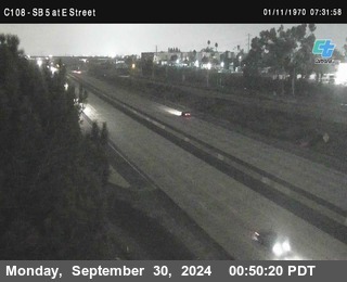 SB 5 at E St. (On Ramp)