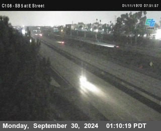 SB 5 at E St. (On Ramp)