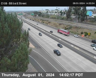 SB 5 at E St. (On Ramp)