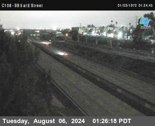 SB 5 at E St. (On Ramp)