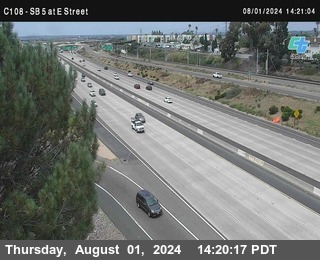 SB 5 at E St. (On Ramp)