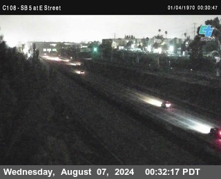 SB 5 at E St. (On Ramp)