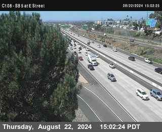 SB 5 at E St. (On Ramp)