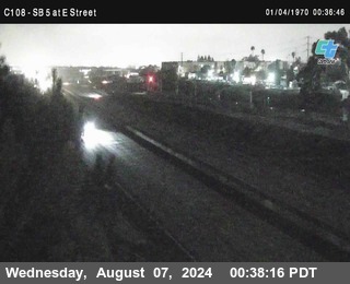 SB 5 at E St. (On Ramp)