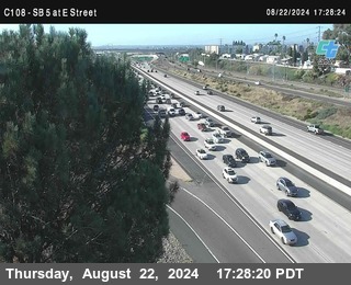 SB 5 at E St. (On Ramp)