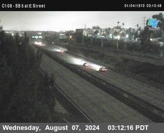 SB 5 at E St. (On Ramp)