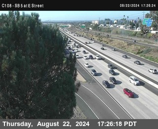 SB 5 at E St. (On Ramp)