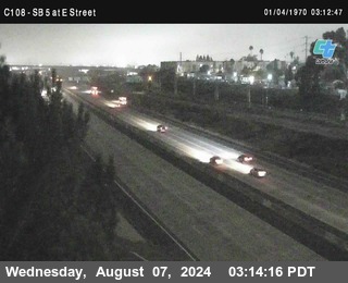 SB 5 at E St. (On Ramp)