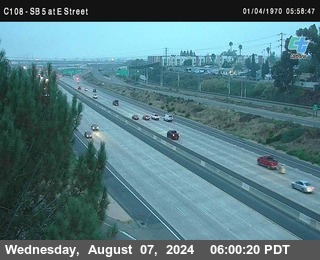 SB 5 at E St. (On Ramp)