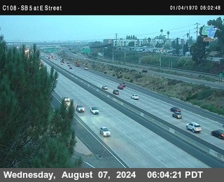 SB 5 at E St. (On Ramp)