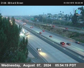 SB 5 at E St. (On Ramp)