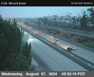 SB 5 at E St. (On Ramp)