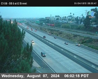 SB 5 at E St. (On Ramp)