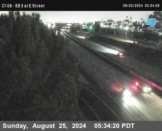 SB 5 at E St. (On Ramp)