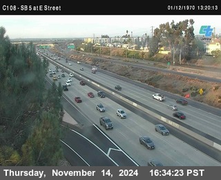 SB 5 at E St. (On Ramp)