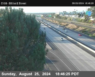 SB 5 at E St. (On Ramp)