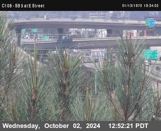 SB 5 at E St. (On Ramp)