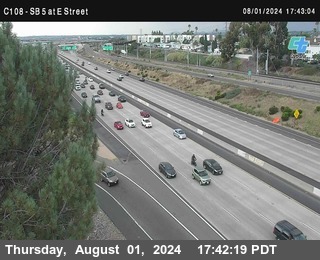 SB 5 at E St. (On Ramp)