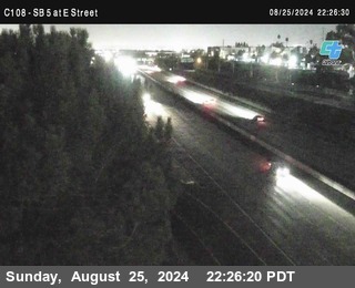 SB 5 at E St. (On Ramp)