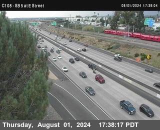 SB 5 at E St. (On Ramp)