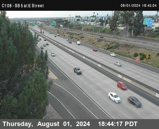 SB 5 at E St. (On Ramp)