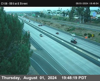 SB 5 at E St. (On Ramp)