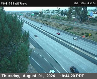 SB 5 at E St. (On Ramp)