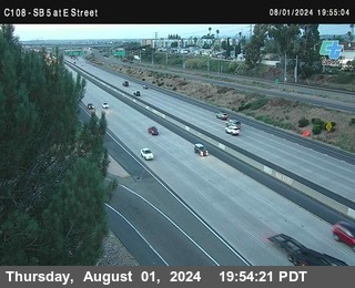 SB 5 at E St. (On Ramp)