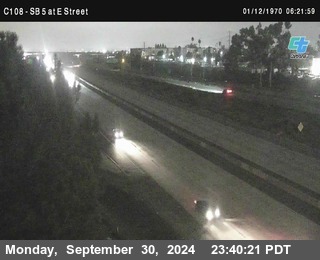 SB 5 at E St. (On Ramp)